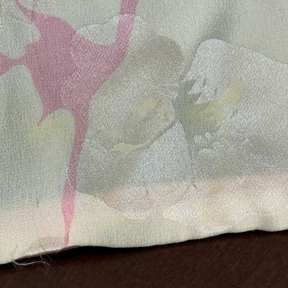 Elegant Pink Floral Wrap Dress - Picture 6 of 13